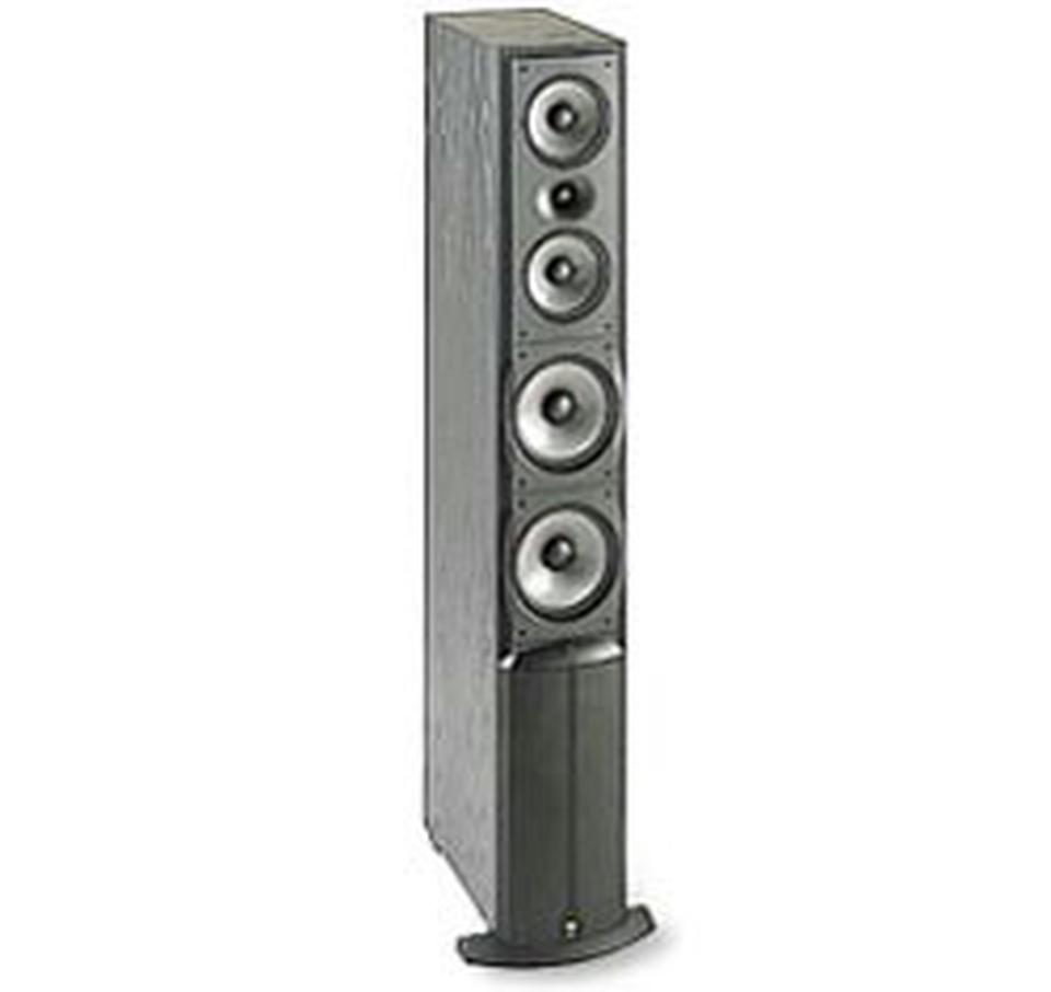 COMPOSITIONS OVERTURE 3 - Black - Quadruple 6.5 inch 3-Way 100 Watt Speaker w/ 200 Watt Built In Powered Sub - Hero